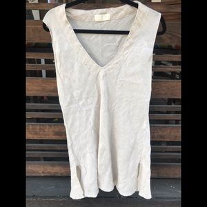 CP SHADES TUNIC with side slits! Size M